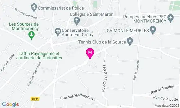 Localisation Mtre Sueur François Jérôme