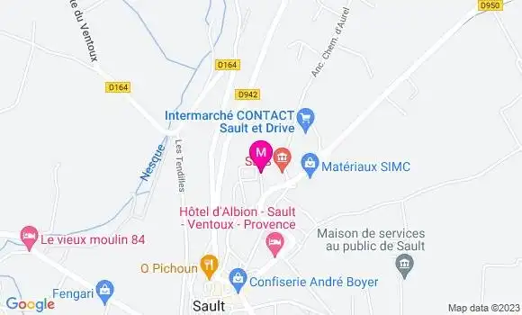 Localisation Mtre Jourdan Rispal Laure