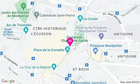 Localisation Mtre Perrein Isabelle
