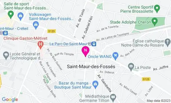 Localisation Mtre Lefeuvre Emmanuel