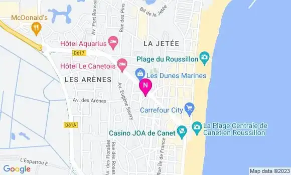Localisation Mtre Murgier Camille