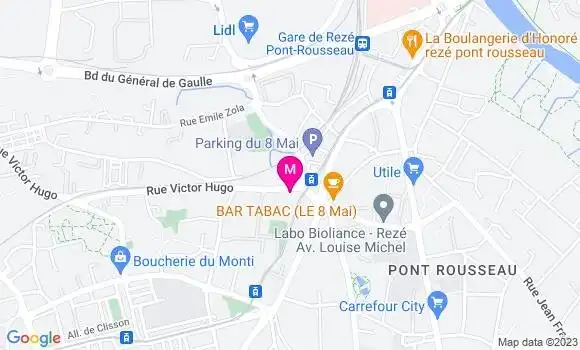 Localisation Mtre Durand Marie Virginie