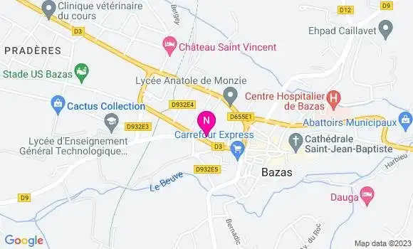 Localisation Mtre Latournerie Laurent
