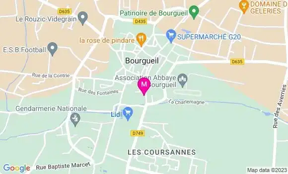 Localisation Mtre Camus Pauline