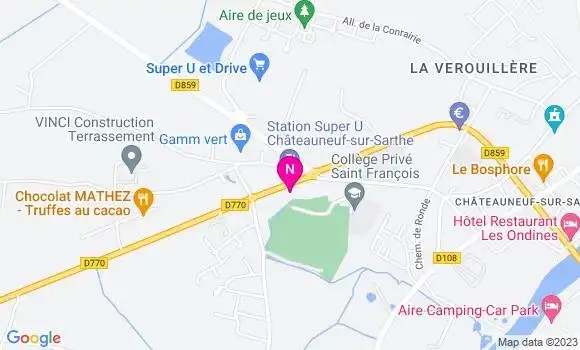 Localisation Mtre Simonet Manuel
