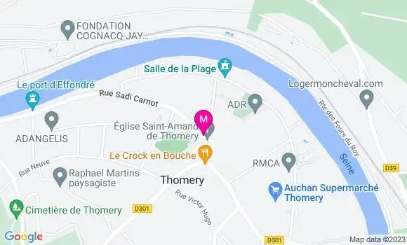 Localisation Mtre Delfour Duflos Virginie