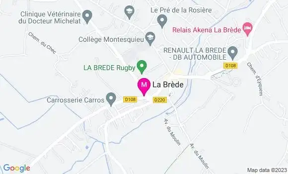 Localisation Mtre Cabrol Maud