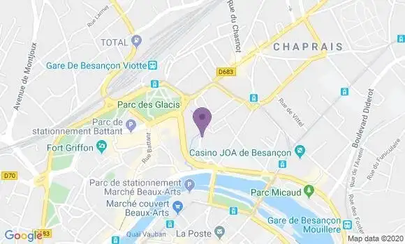 Localisation Mtre Racle Brigitte