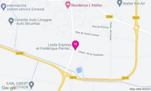 Localisation Mtre Perrier Monney Frédérique