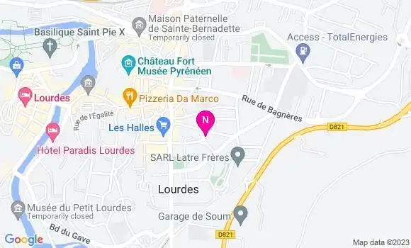 Localisation Mtre Jareno Fabien