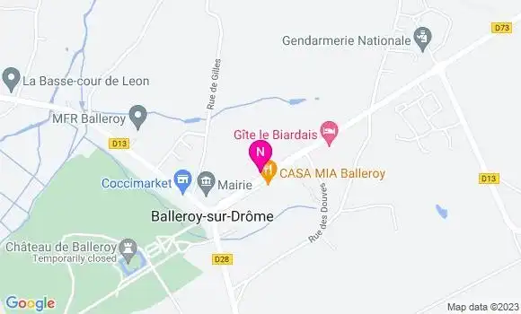 Localisation Mtre Hyeans Lallemand Emeline