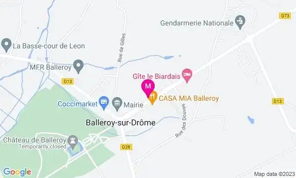 Localisation Mtre Sevault Gabrielle