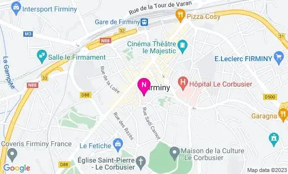 Localisation Mtre Pailhes Eric