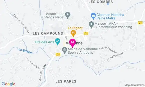 Localisation Mtre Garcia Barbara