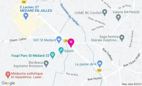 Localisation Mtre Cosquer Christophe