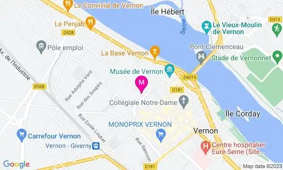 Localisation Mtre Andre Laure