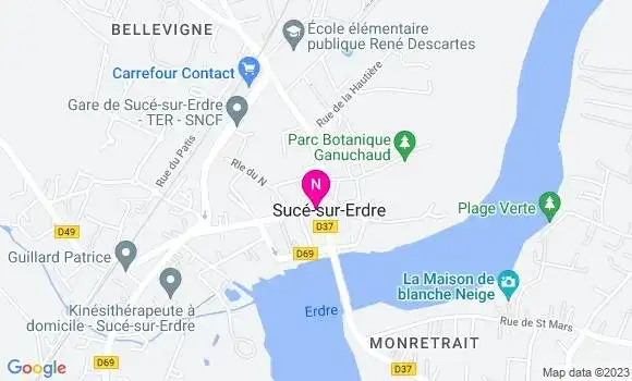 Localisation Mtre Fouché Catherine