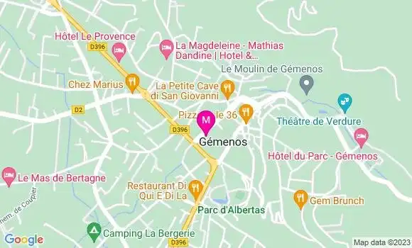Localisation Mtre Albentosa Laurie