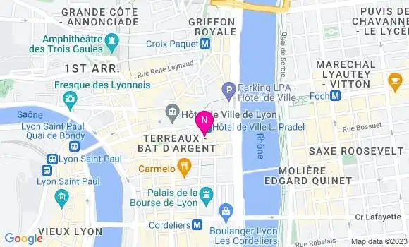 Localisation Mtre Cicéron Guillaume