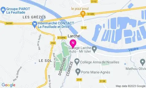 Localisation Mtre Moles Romain