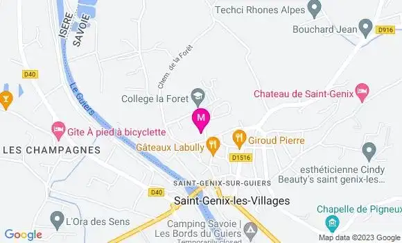 Localisation Mtre Lionnard Emmanuel