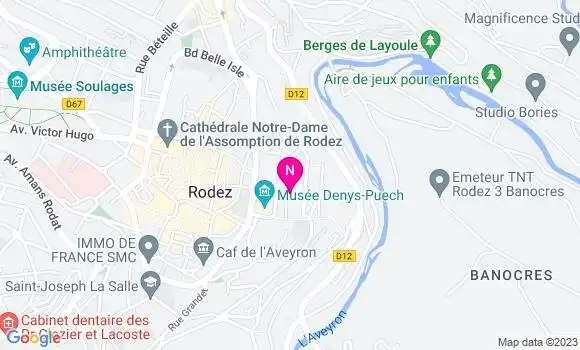 Localisation Mtre Richard Elodie