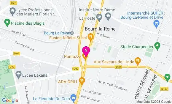 Localisation Mtre Dalifard Vanessa