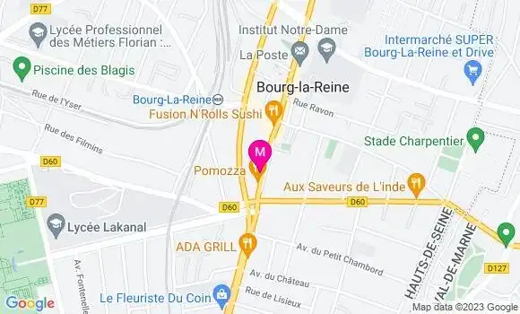 Localisation Mtre Sapir Bénédicte