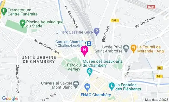 Localisation Mtre Martinet Hugues