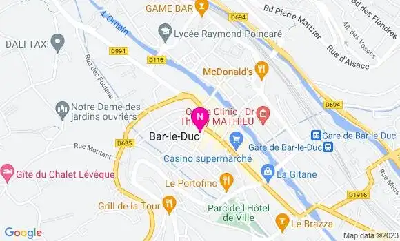 Localisation Mtre Cailac Perotin Laure