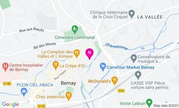 Localisation Mtre Lebeaut Daniel