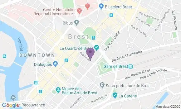 Localisation Mtre Quentric Jean Gilles