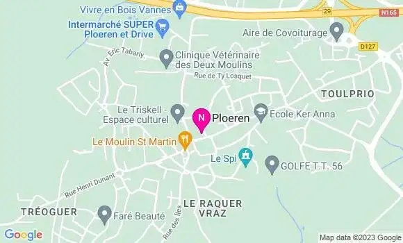 Localisation Mtre Allais Isabelle