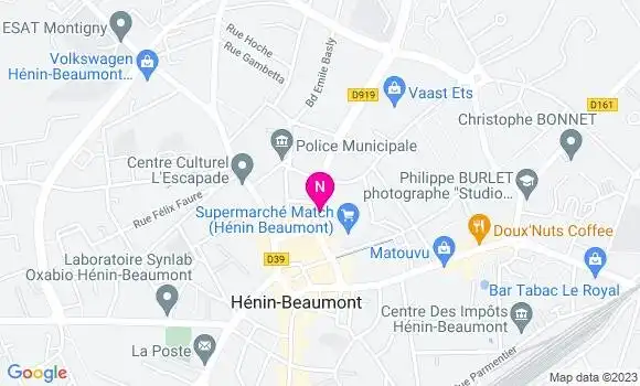 Localisation Mtre Theetten Guillaume