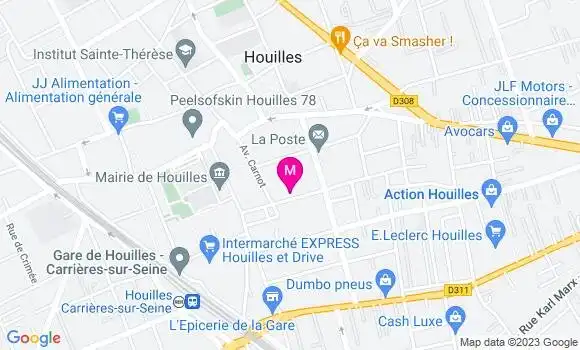Localisation Mtre Simon Philippe
