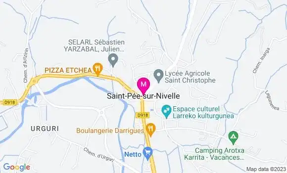 Localisation Mtre Lagau Lacrouts Damien