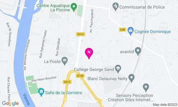 Localisation Mtre Robin Adeline