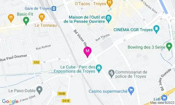 Localisation Mtre Schmite Fabien