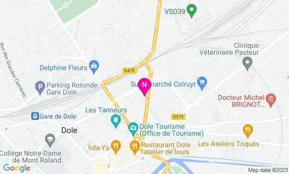 Localisation Mtre Bazin Vanessa