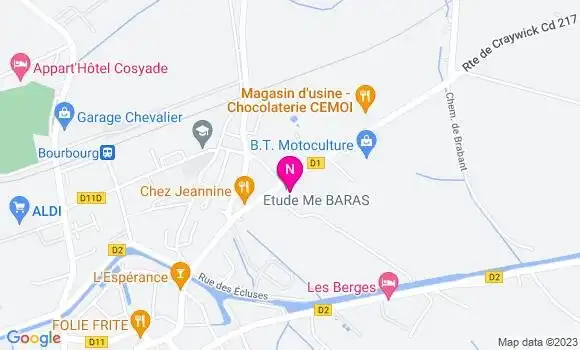 Localisation Mtre Guffroy Pierre