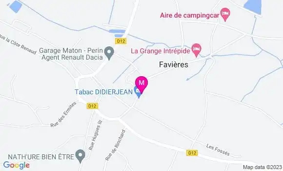Localisation Mtre Guillaume Caroline