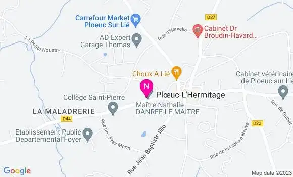 Localisation Mtre Danree Le Maitre Nathalie