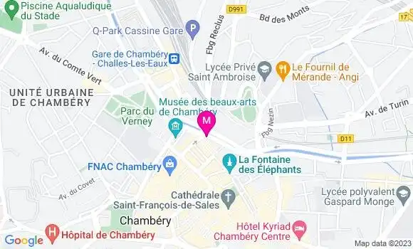 Localisation Mtre Viricel Magalie