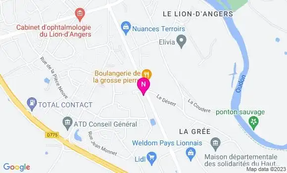 Localisation Mtre Dupont Nicolas