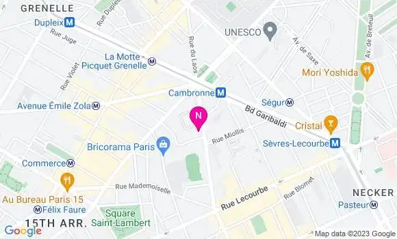 Localisation Mtre Karnik Sandrine
