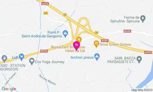 Localisation Mtre Villaret Satger Lucille