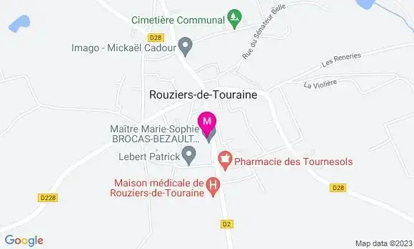Localisation Mtre Brocas Bezault Marie Sophie