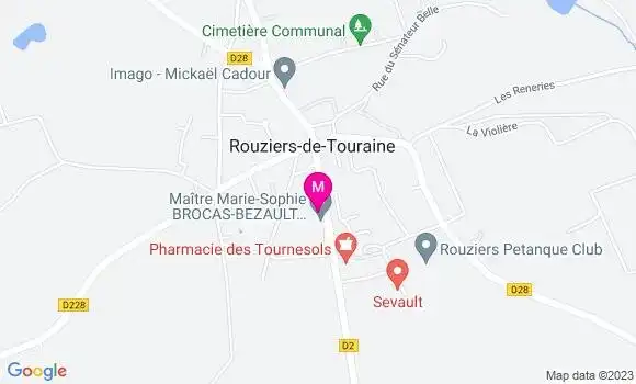 Localisation Mtre Beuzelin Martin