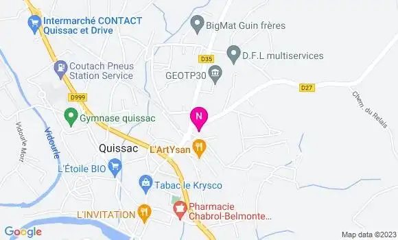 Localisation Mtre Matet Benoît