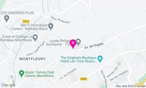 Localisation Mtre Lorillou Julie